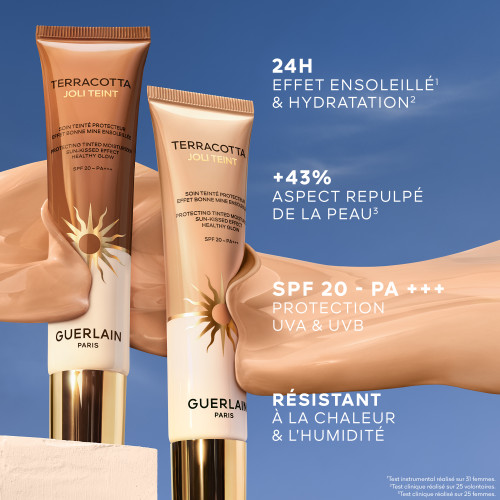 GUERLAIN Terracotta Joli Teint - Getönte Schutzpflege für einen GUERLAIN Terracotta Joli Teint - Getönte Schutzpflege für einen
